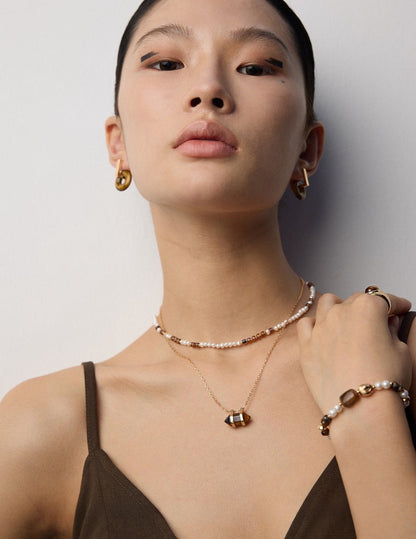 Golden Petal Charm - Lierah