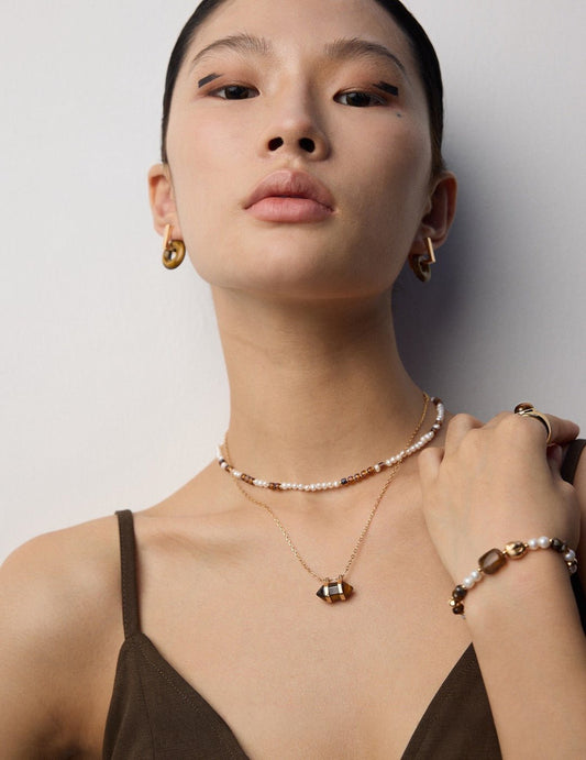 Golden Petal Charm - Lierah