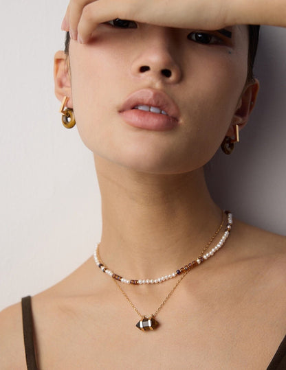 Golden Petal Charm - Lierah