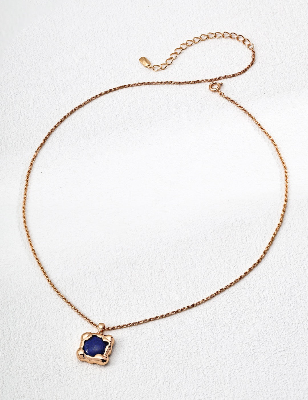 Midnight Star - S925 Lapis Lazuli Necklace & Ring Set - Celestial Blue Pendant Jewelry - Necklace | Lierah