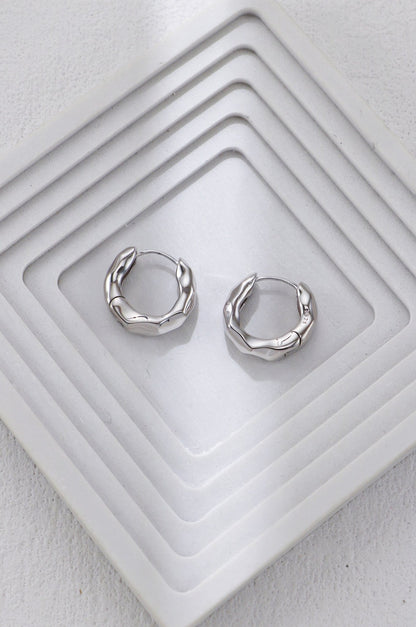 Sculpted Hoop - Lierah