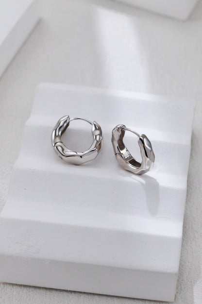 Sculpted Hoop - Lierah